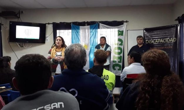 Taller de Discapacidad en el Sum de Agoec en Norte 3