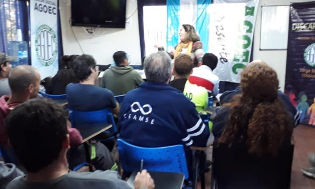 Taller de Discapacidad en el Sum de Agoec en Norte 3