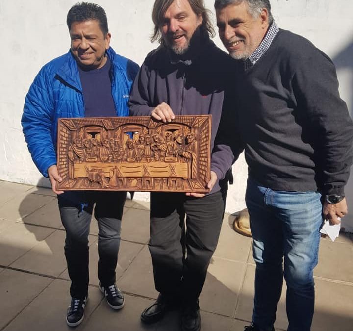 #JORGEMANCINI VISITÓ EN EL DÍA DE HOY LA PARROQUIA SAN JUAN BOSCO