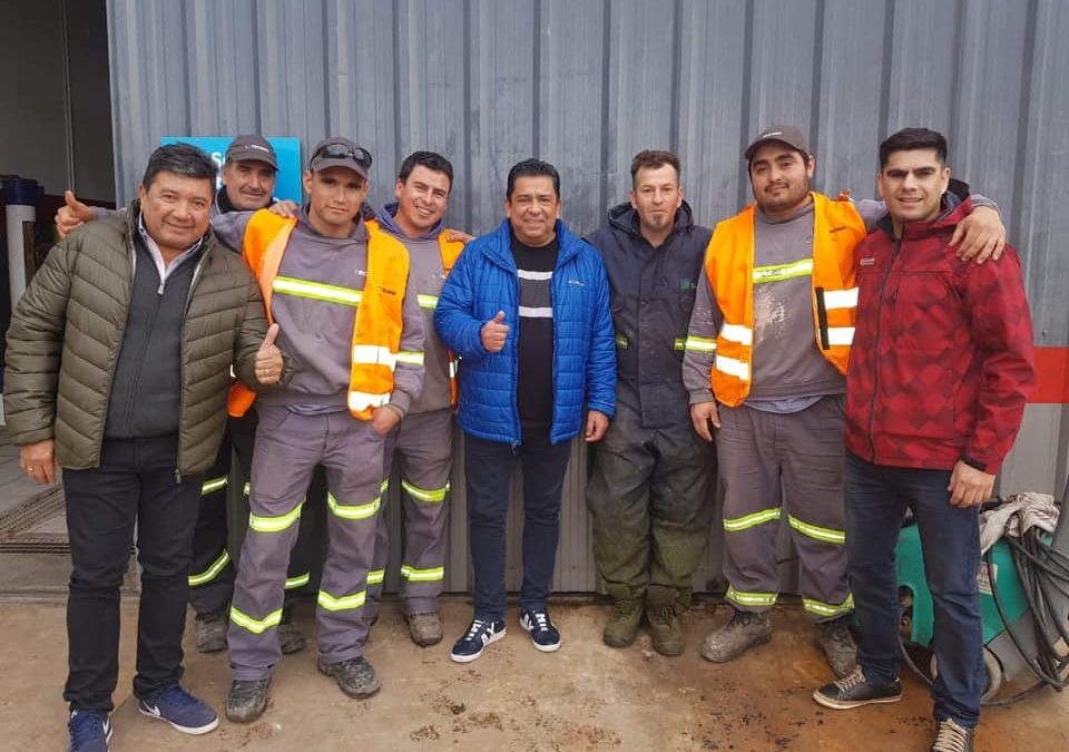 VISITA A COMPAÑER@S DEL COMPLEJO AMBIENTAL MAR DEL PLATA