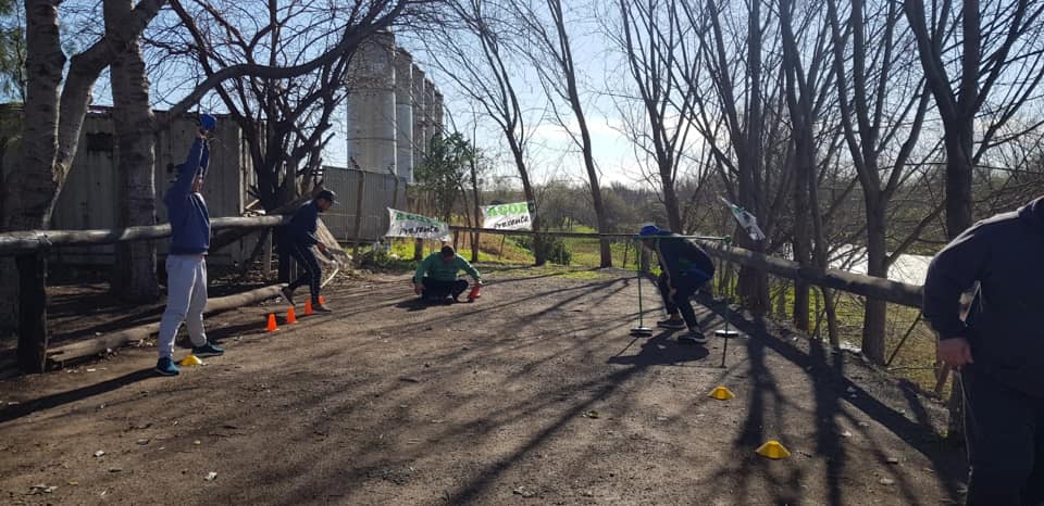 Entrenamientos en el Complejo Ambiental Norte 3