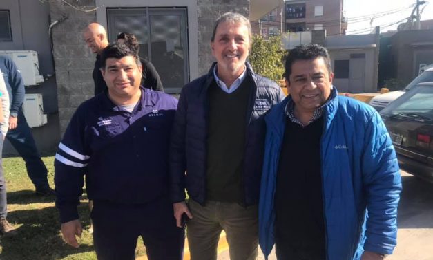 JorgeMancini almorzó junto al Presidente de la Ceamse Eduardo Ricciuti