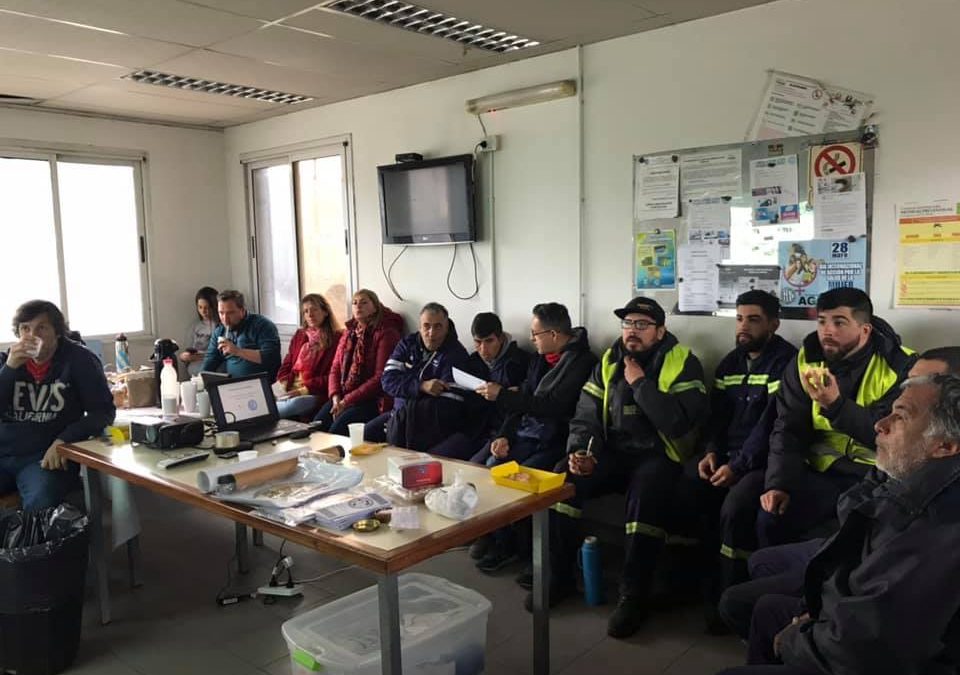 Reunión del Frente Sindical de Acción Climática