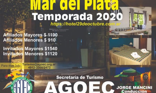 Mar del Plata – Temporada 2020