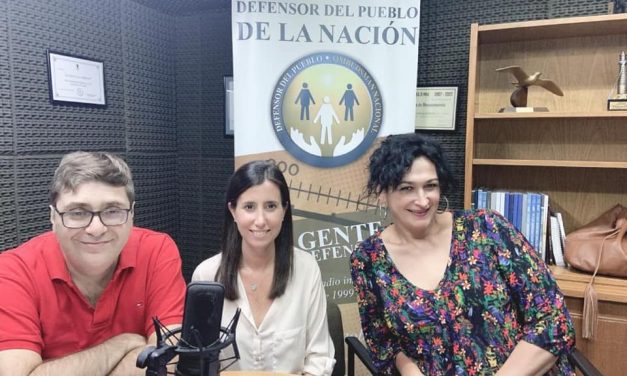 Nuestra Secretaria en programa de radio de la Defensoria del Pueblo