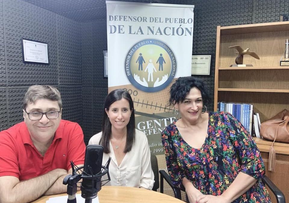 Nuestra Secretaria en programa de radio de la Defensoria del Pueblo