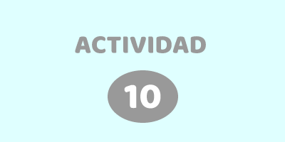 ACTIVIDAD 10 – DESCUBRI LA PALABRA