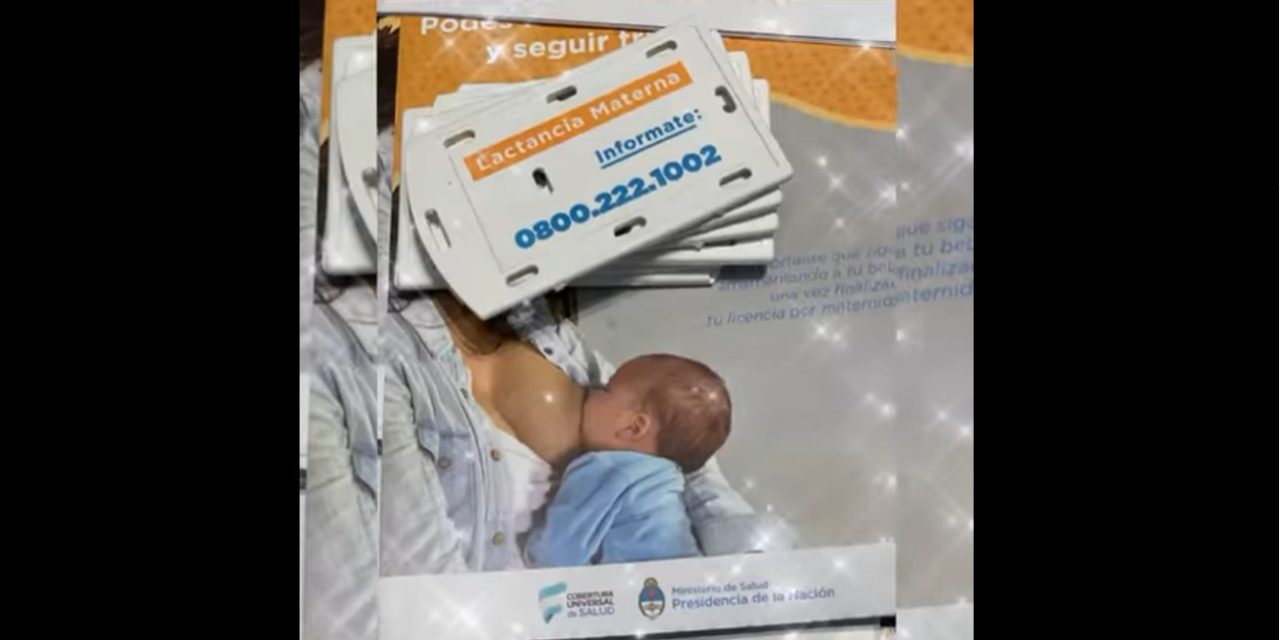 la Secretaría de Políticas de Genero de AGOEC participó de la entrega de placas de reconocimiento como Espacios Amigos de Lactancia