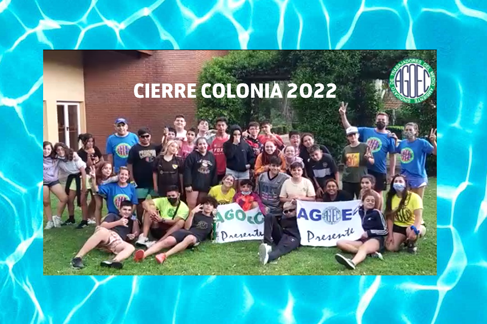 CIERRE COLONIA VACACIONES 2022