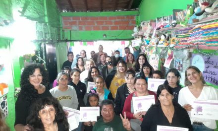 #AccionSocialAgoec y #PoliticadeGeneroAgoec visitaron la ONG Luz de Luna de Grand Bourg realizando una Charla en conmemoración del Día Internacional de la Mujer