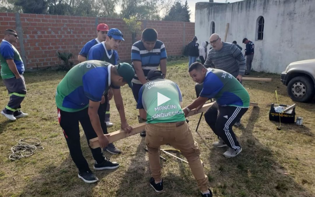 Secretaría de Juventud: Visita y trabajo en la Capilla Nuestra Señora del Carmen