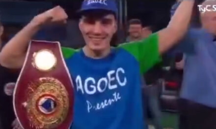ALAN CHAVES – TÍTULO MUNDIAL JUVENIL LIGERO OMB