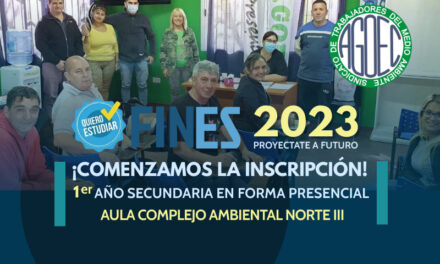 COMENZAMOS CON LA INSCRIPCIÓN FINES