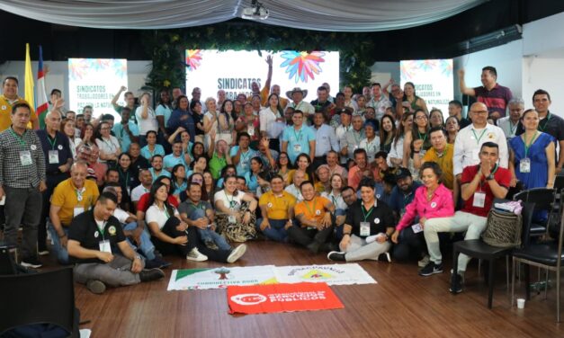 AGOEC se suma al compromiso sindical por la paz con la naturaleza