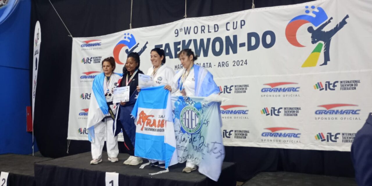 AGOEC CELEBRA LA PARTICIPACIÓN DE NUESTRA COMPAÑERA SANDRA ROLANDO Y SU HIJO EN EL MUNDIAL DE TAEKWONDO