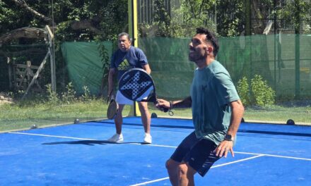 CARLOS TÉVEZ VISITÓ LA QUINTA VACCAREZZA