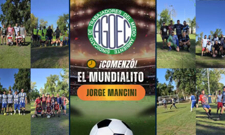 ¡COMENZÓ EL MUNDIALITO JORGE MANCINI DE AGOEC!