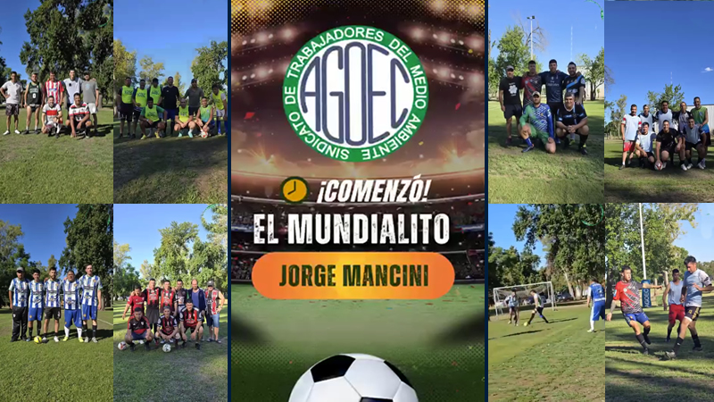 ¡COMENZÓ EL MUNDIALITO JORGE MANCINI DE AGOEC!