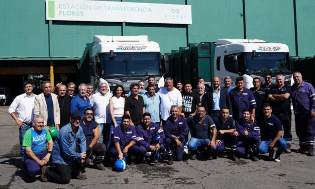 JORGE MANCINI Y CLAUDIO  “CHIQUI” TAPIA RECORRIERON  LAS PLANTAS DE TRANSFERENCIA DE FLORES Y COLEGIALES