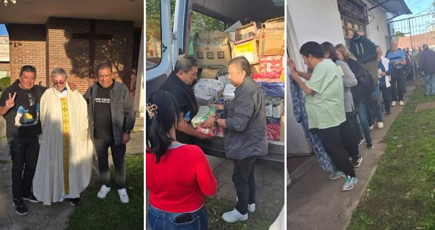 AGOEC SOLIDARIO: VISITA LA PASTORAL SOCIAL DE MAR DEL PLATA