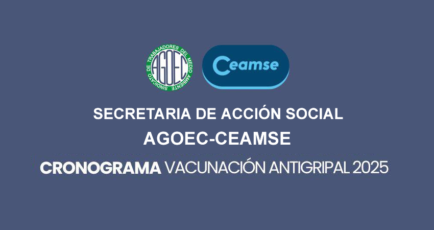 CAMPAÑA DE VACUNACIÓN ANTIGRIPAL 2025