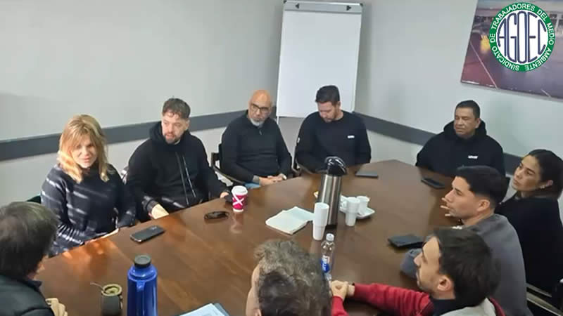 ENCUENTRO DE TRABAJO EN EL CAMINO PARQUE DEL BUEN AYRE