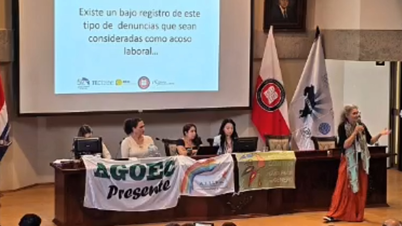 AGOEC PRESENTE EN EL VIII CONGRESO IBEROAMERICANO DE VIOLENCIA Y ACOSO INSTITUCIONAL