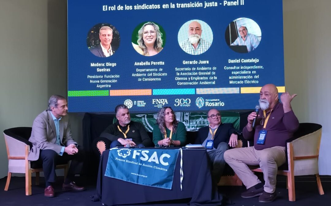 AGOEC PRESENTE EN LA AGENDA AMBIENTAL: PARTICIPACIÓN EN LA SEMANA DEL CLIMA EN ROSARIO Y REUNIÓN CON CLATE