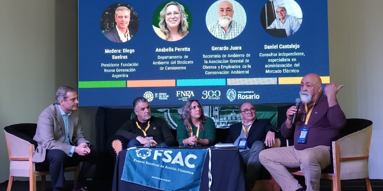 AGOEC PRESENTE EN LA AGENDA AMBIENTAL: PARTICIPACIÓN EN LA SEMANA DEL CLIMA EN ROSARIO Y REUNIÓN CON CLATE