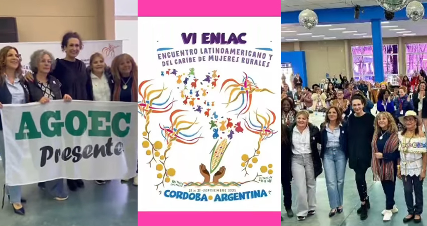 AGOEC PRESENTE EN EL VI ENCUENTRO LATINOAMERICANO Y DEL CARIBE DE MUJERES RURALES