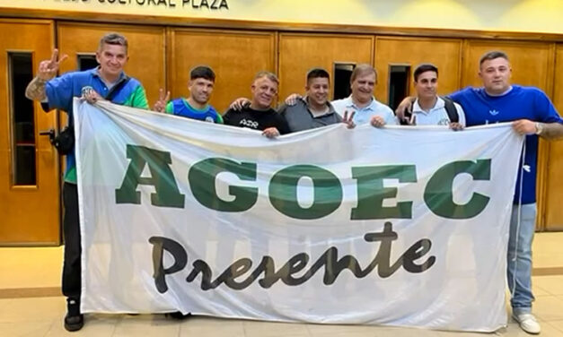 AGOEC ACOMPAÑÓ LOS PLENARIOS REGIONALES EN APOYO A LA CANDIDATURA DE HUGO MOYANO