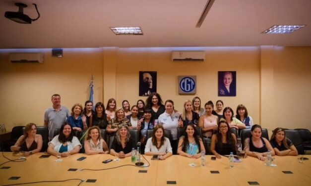 AGOEC participó de una reunión sobre agenda de género, cuidados y desafíos laborales CGT