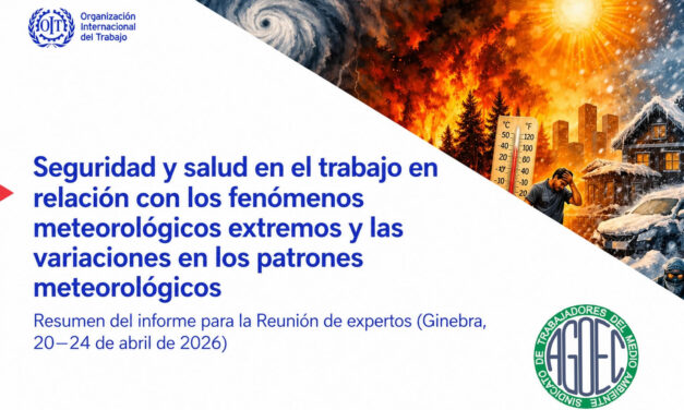 AGOEC LLEVÓ A LA OIT LA VOZ DE LOS TRABAJADORES FRENTE AL CLIMA EXTREMO