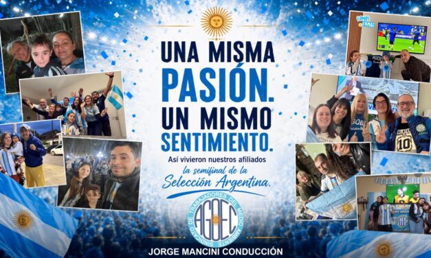 Así vivieron nuestros afiliados la semifinal de la selección Argentina
