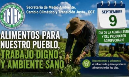 Alimentos para nuestro pueblos, trabajo digno y ambiente sano